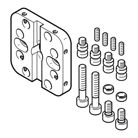 Festo Adapter Kit DHAA-G-Q5-25-B11-25 DHAA-G-Q5-25-B11-25